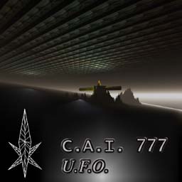 CAI777 - UFO released 2000 by Maschinenmusik Rec. - a live performance in the WerkIII factory halls. Hard technoid beats and agressive Soundscapes combined in this rare live set