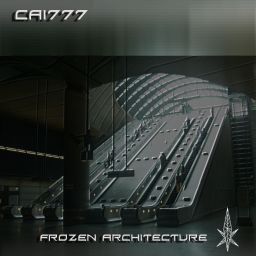 CAI 777 frozen architecture released in 2005 by MASCHINENMUSIK this CD is a cold journey through a sunken city below the arctic ocean where the aura of the lost civilisation still can be heard in frozen halls...