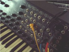 Korg MS 20 analog synthesizer
